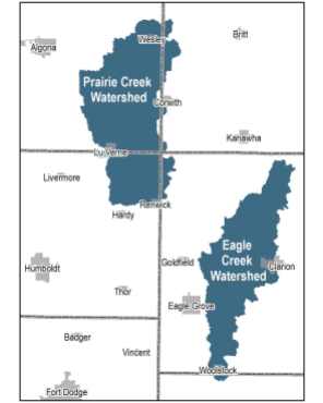 Water Quality Initiative Area in Boone River Watershed